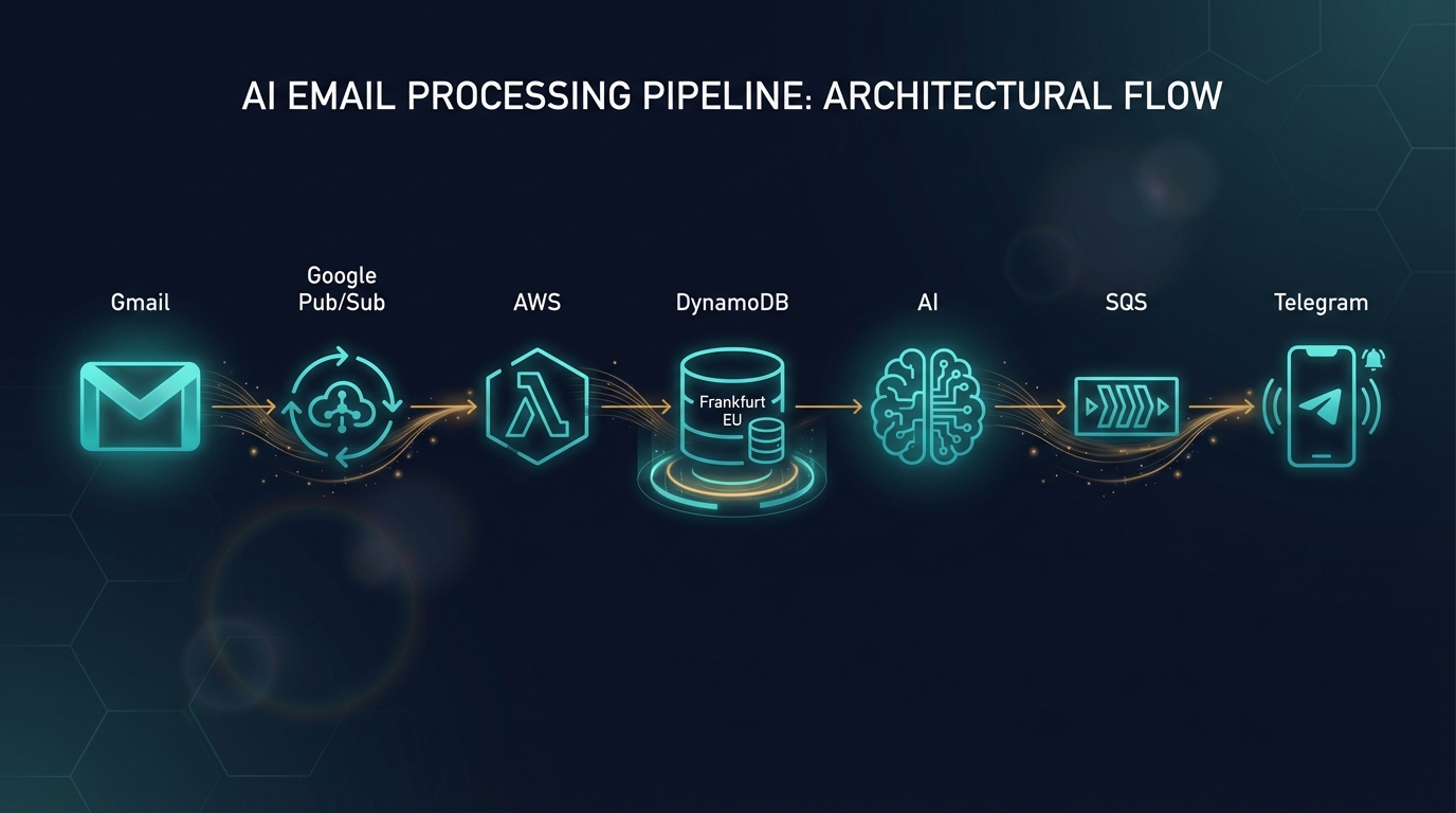 Email agent architecture