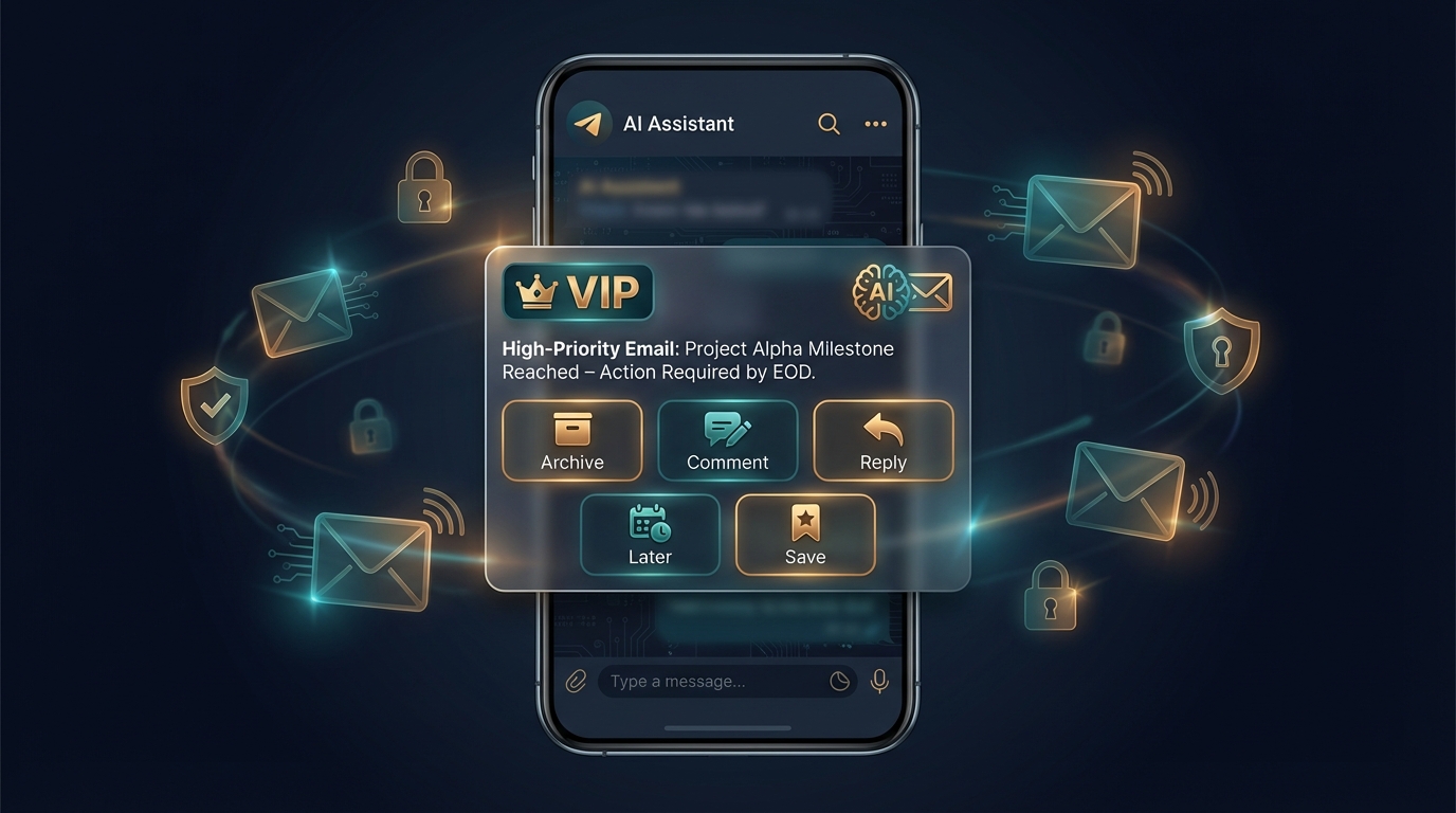 Telegram interactive controls