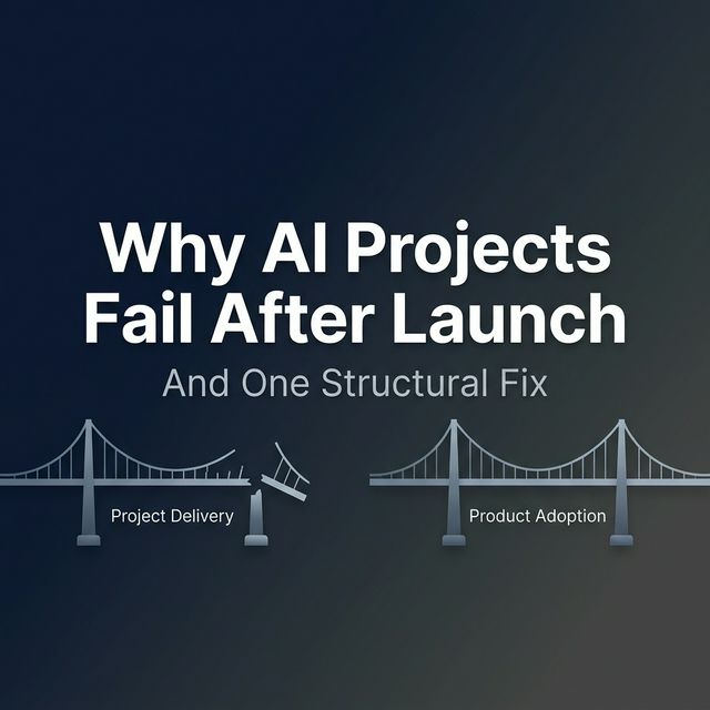 AI projects fail — cover