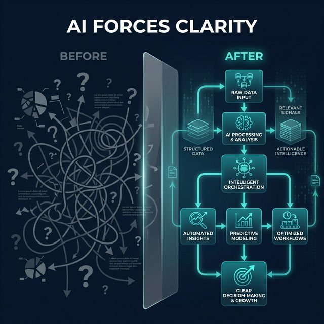AI forces clarity