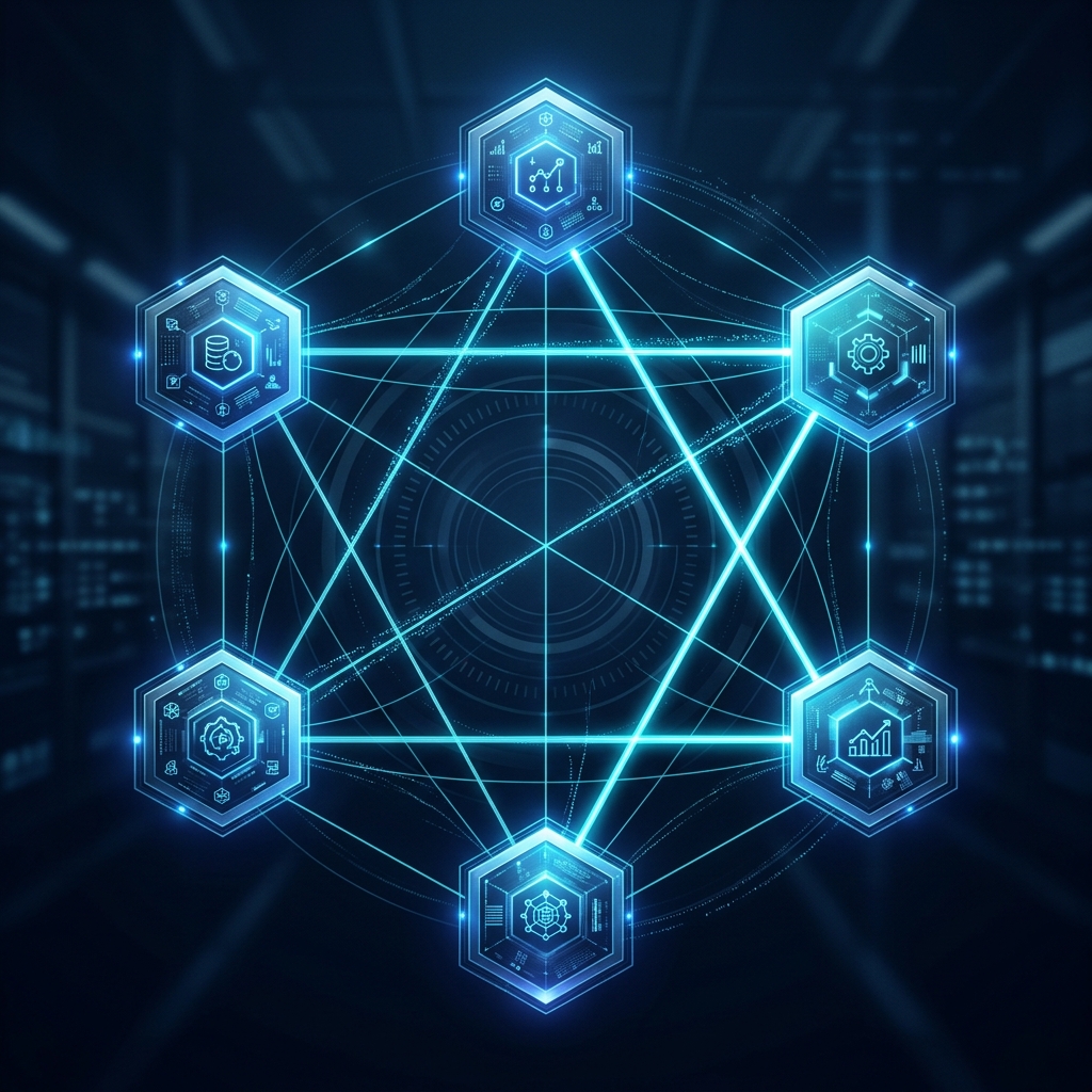 Six projects connected